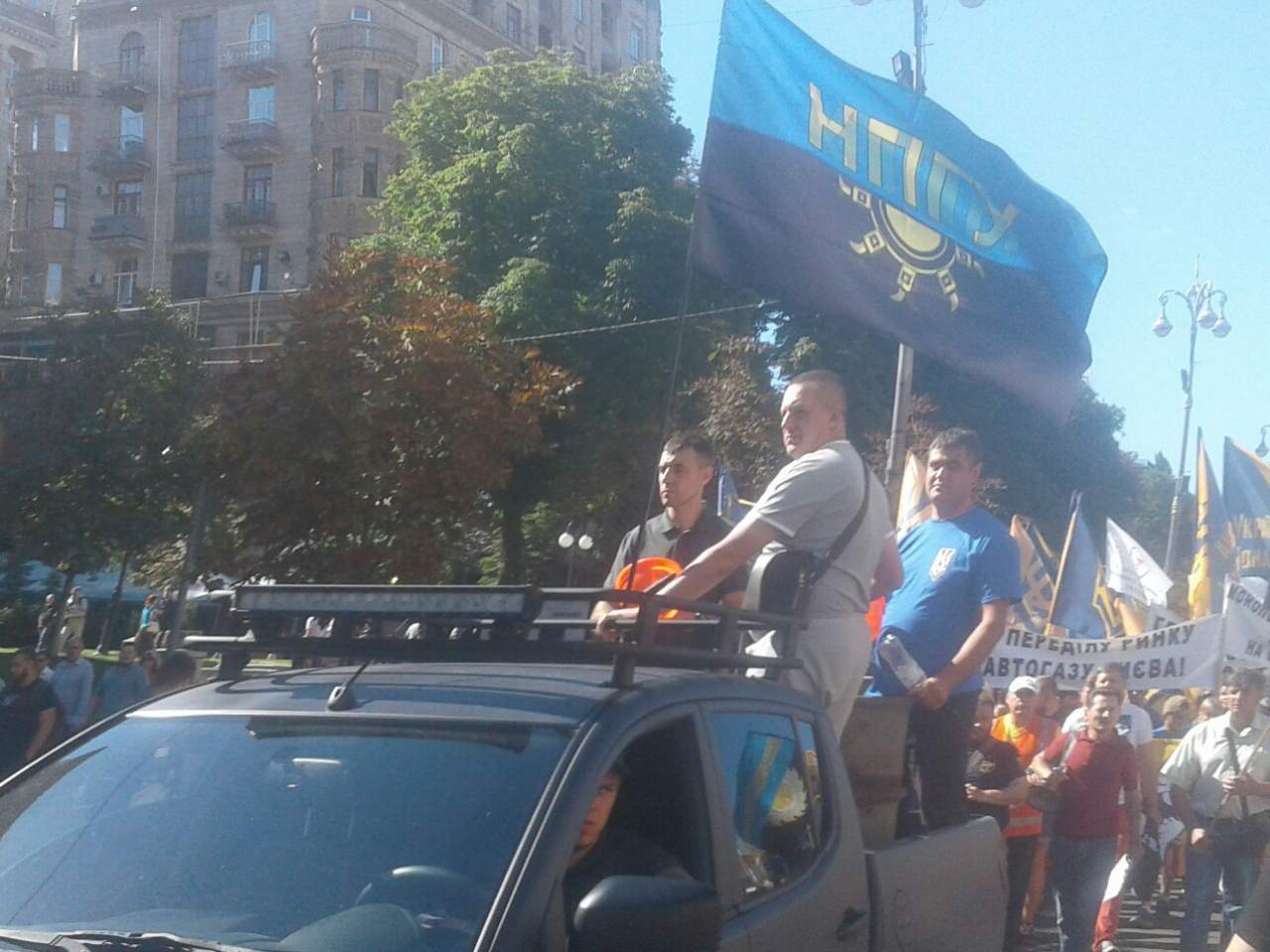 В Киеве начался протест батальона 