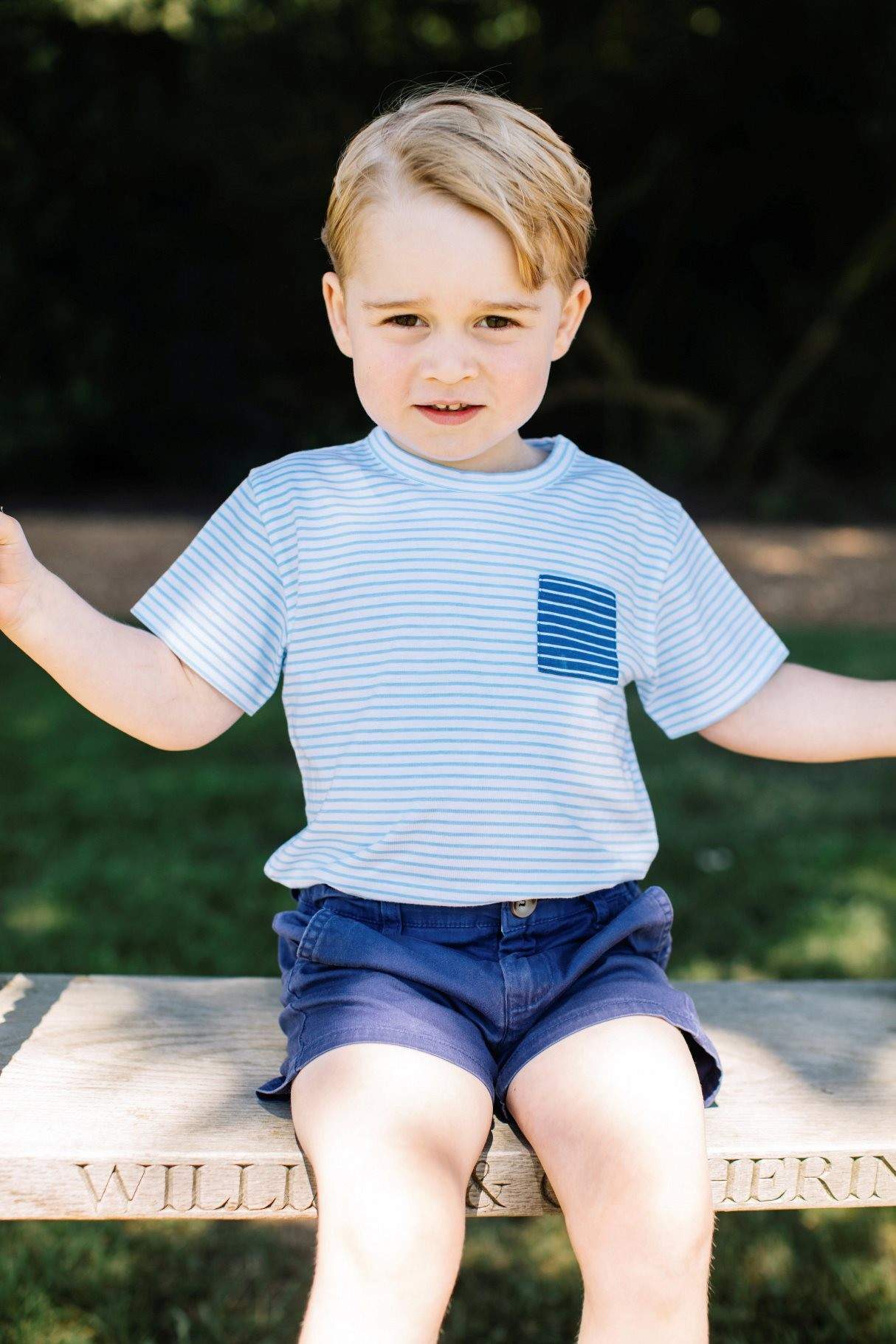 Обнародованы новые фото маленького принца Джорджа