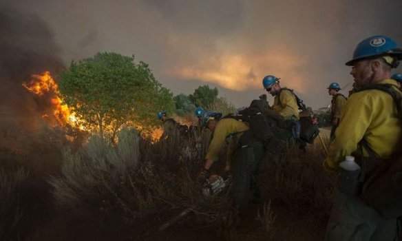 Количество эвакуированных, из-за пожаров в Калифорнии, достигло 1,5 тыс. домов