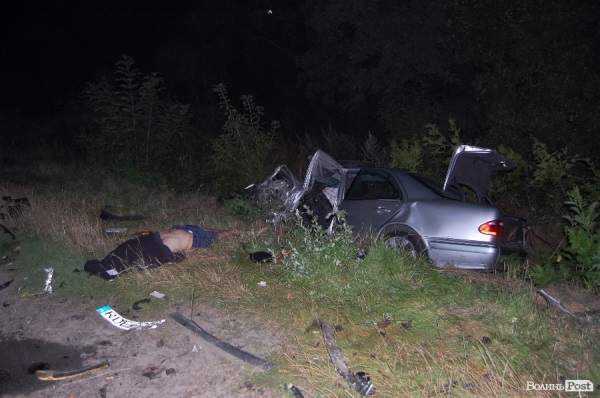 В Волынской области четыре человека погибли в результате ДТП
