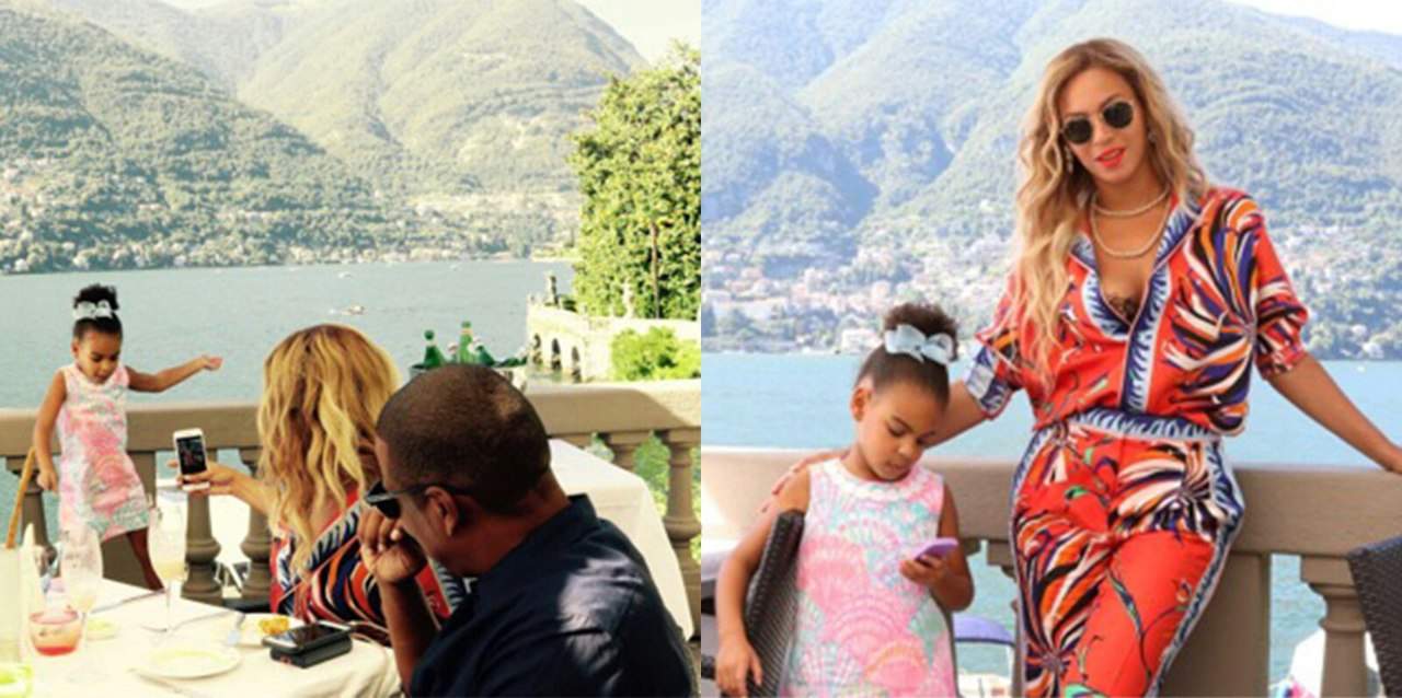 Бейонсе поделилась с фанами фотографиями семейного отдыха во Франции и Италии