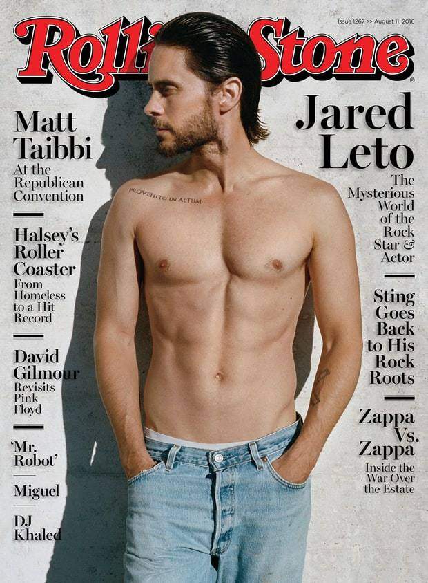 44-летний Джаред Лето появится на обложке журнала Rolling Stone