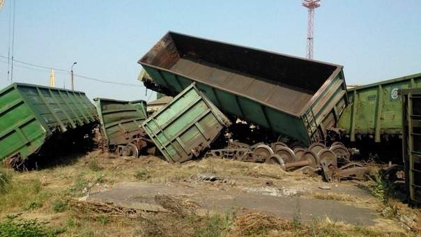 В Одессе столкнулись два грузовых поезда. Есть пострадавшие