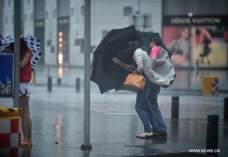 Обнародованы фотографии последствий тайфуна Нида в Китае