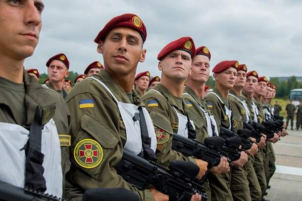 Репетиция военного парада ко Дню независимости Украины