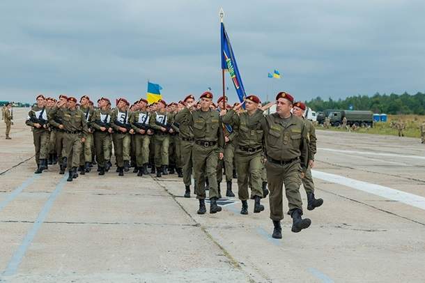 Репетиция военного парада ко Дню независимости Украины