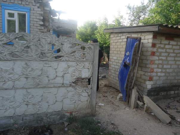 В Торецке обстрелами повреждены частные дома