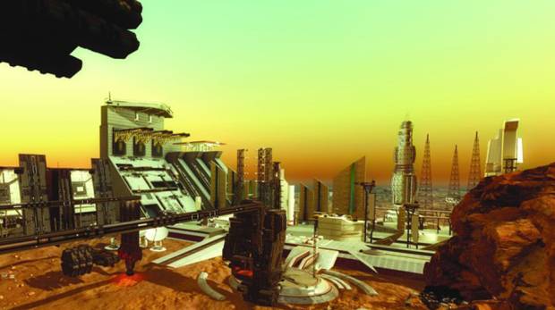 ОАЭ показали предварительный проект первого мини-города на Марсе