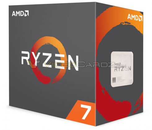 Опубликованы первые фото процессоров AMD Ryzen