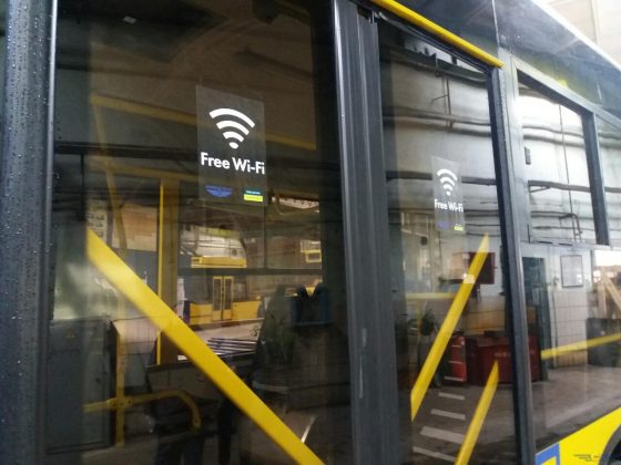В Киеве появились троллейбусы с Wi-Fi