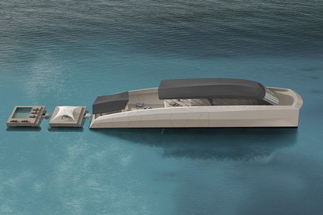 Pastrovich Studios разработала концепт супер-яхты с модульной конструкцией