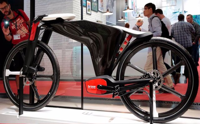 Visionbike - электрический велосипед с несколькими моторами