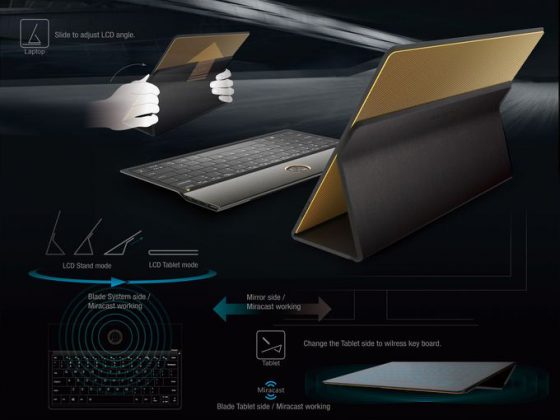 Lenovo представила концепт кардинально нового ноутбука