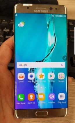Появились первые фото восстановленных Samsung  Galaxy Note 7