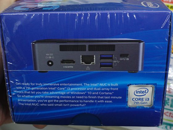 В Японии обнаружился Intel NUC с новейшей памятью