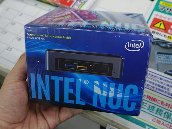 В Японии обнаружился Intel NUC с новейшей памятью
