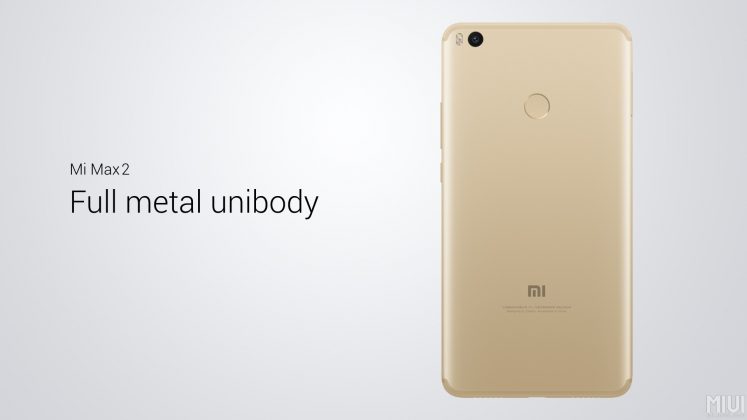 Xiaomi Mi Max 2: недорогой фаблет представлен официально