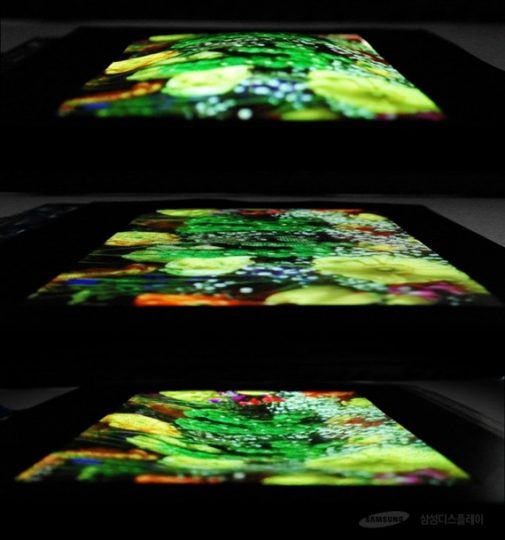 Samsung анонсировала первый в мире растягивающийся OLED-дисплей