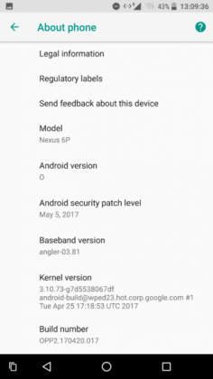 Доступна бета-версия ОС Android O