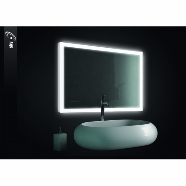 Зеркала с подсветкой и незапотевающие – отличный выбор для ванной комнаты