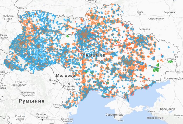 Vodafone покроет 3G последний областной центр Украины 26 июня