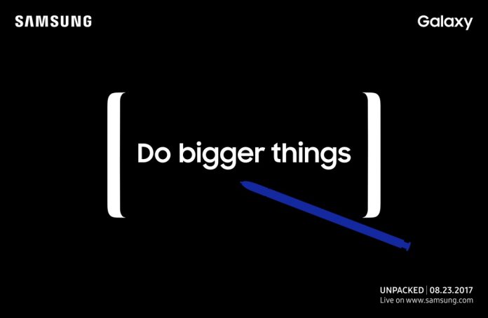 Samsung объявила дату презентации Galaxy Note8