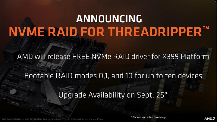 Процессор AMD Ryzen Threadripper 1900X представлен официально