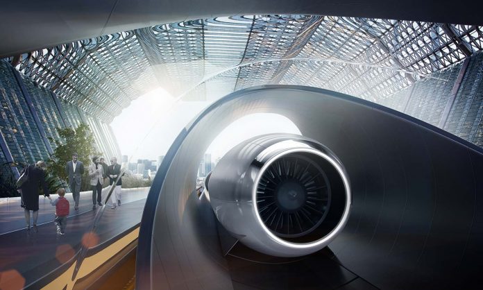 Капсулу Hyperloop разогнали до 310 км/час