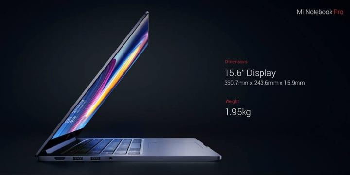 Xiaomi представила Mi Notebook Pro