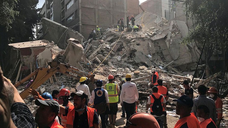 Число погибших после землетрясения в Мексике выросло до 140 человек