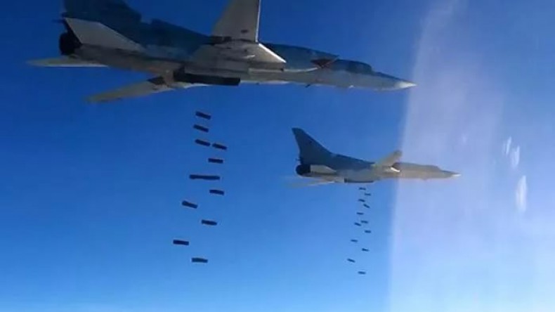 Новый мощный удар российских ВКС по базам террористов в Сирии