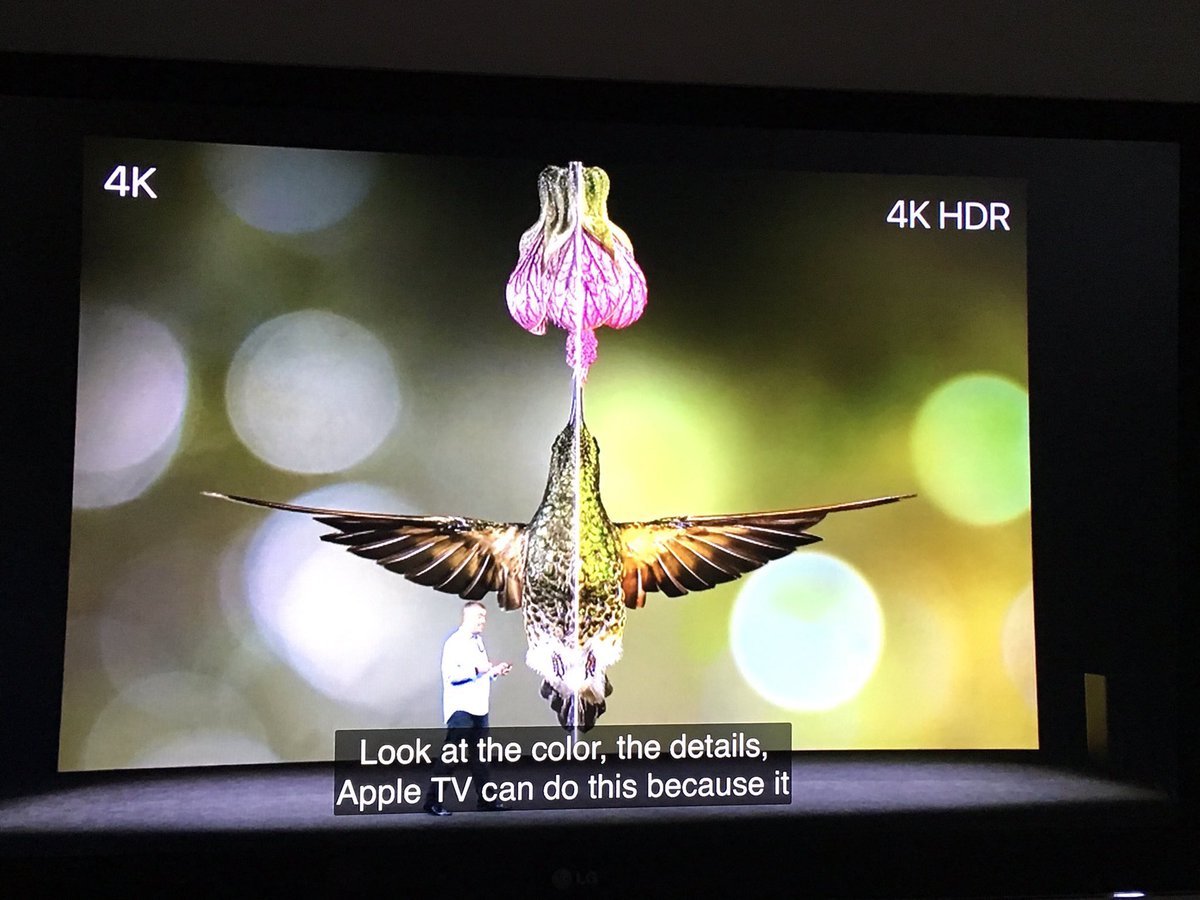 Новый Apple TV: поддержка 4К HDR