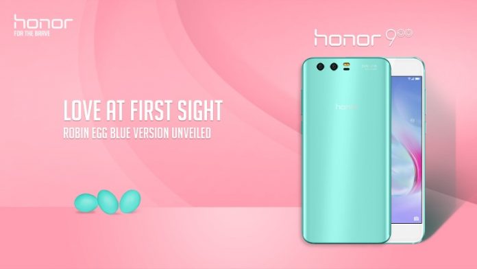 Huawei представила пронзительно-голубую версию смартфона Honor 9 на IFA 2017