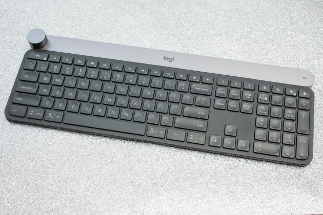 Logitech Craft – беспроводная клавиатура с многофункциональным диском управления