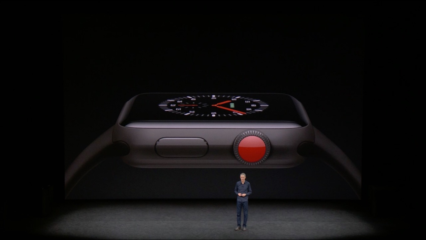 Apple Watch Series 3 представлены официально