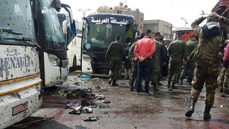 Террористы-смертники атаковали полицейский участок в Дамаске