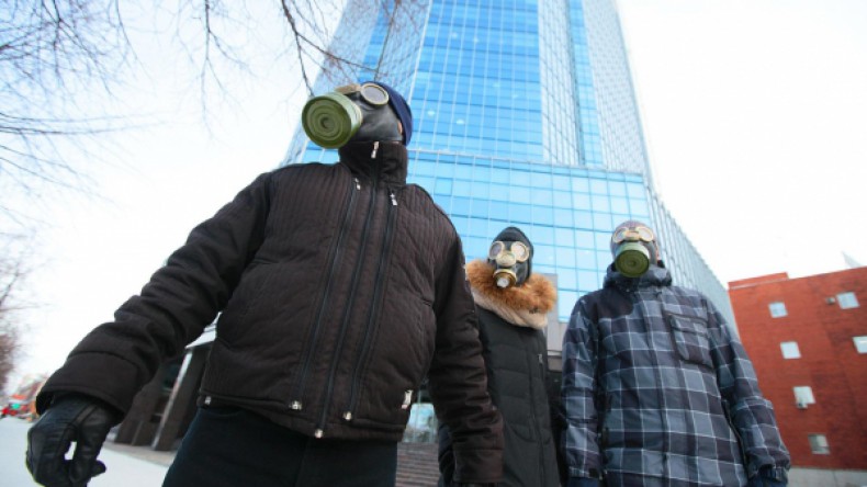 Власти Челябинска запретили горожанам встречать Путина в противогазах