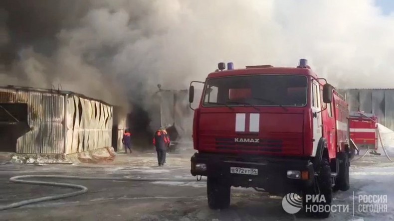 Власти помогут родственникам погибших при пожаре под Новосибирском