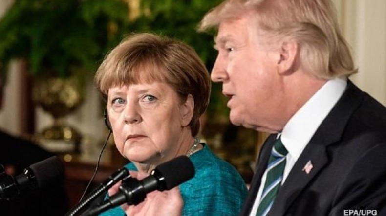 Главы Германии и США обсудили антироссийские санкции