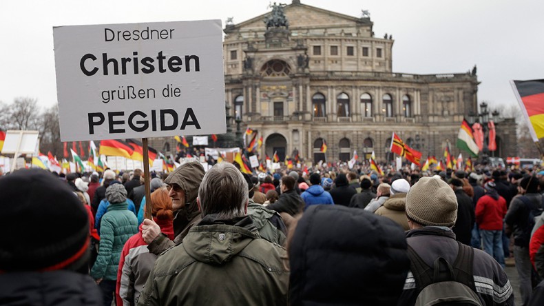 Германия протестует 