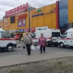 В торговом центре Иркутска при пожаре пострадали дети