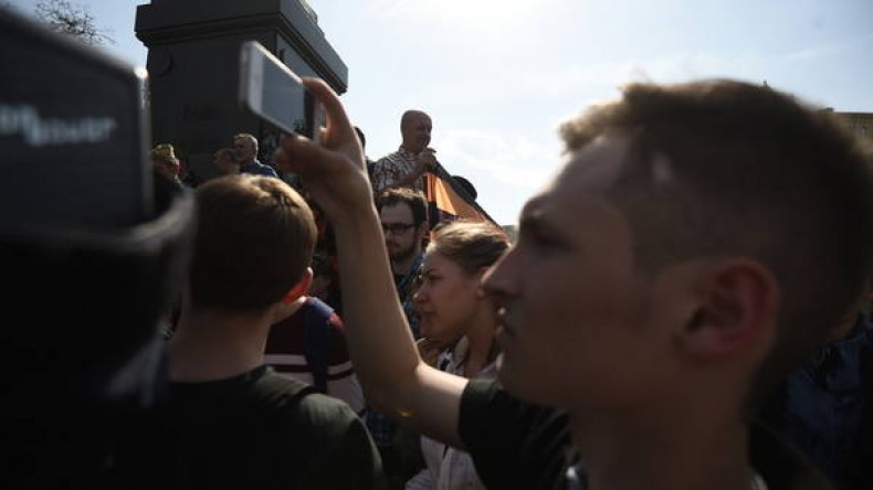 В Москве завершился митинг оппозиции