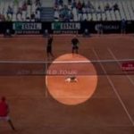 В Риме кошка едва не сорвала теннисный матч