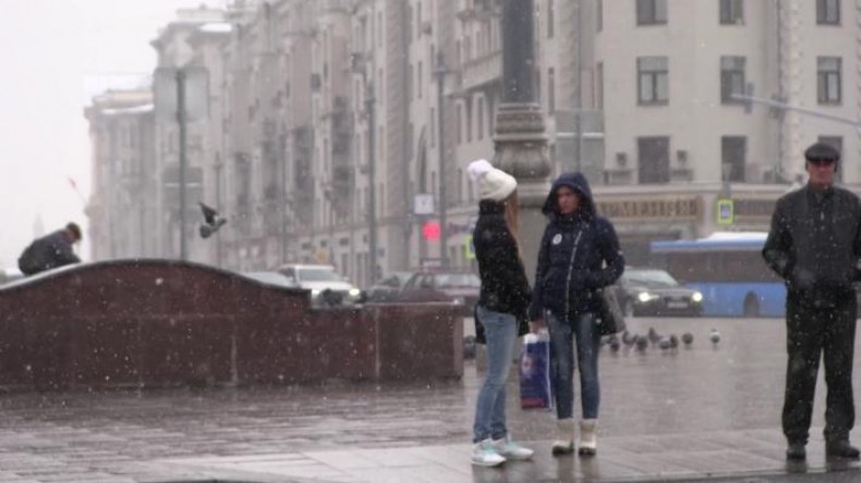 На завтра в Москве объявлен «желтый» уровень погодной опасности