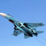 Российский Су-27 перехватил американский самолет-разведчик