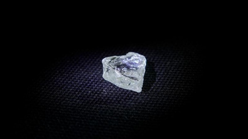 В Якутии найден алмаз в форме сердца