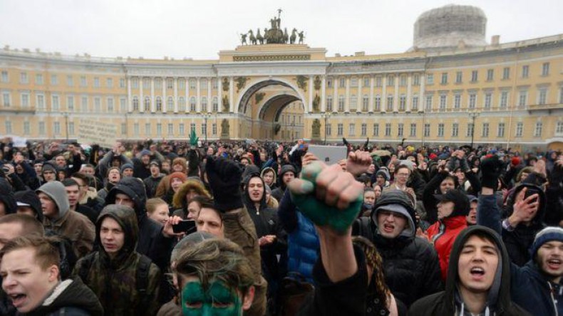В Петербурге готовятся к масштабной акции протеста