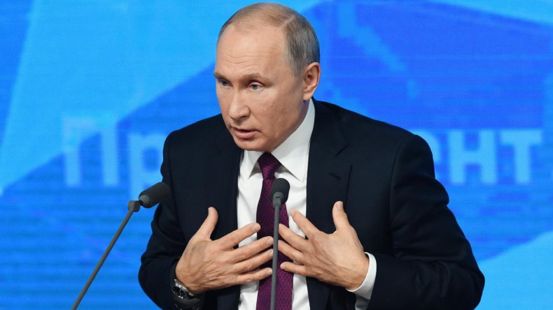 У россиян снизился уровень симпатии к Путину