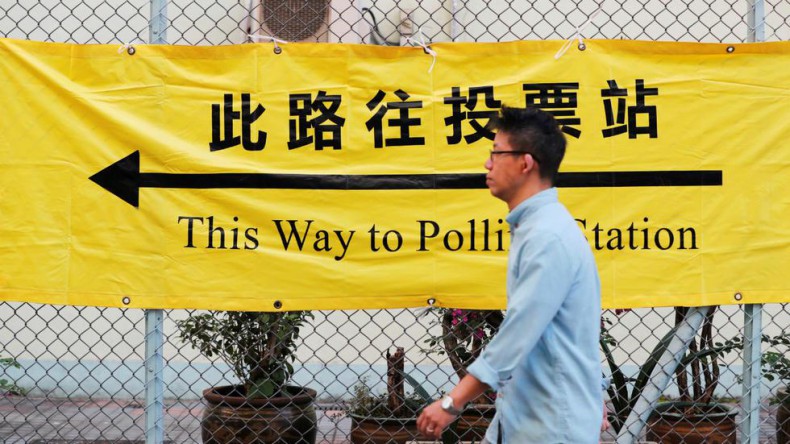Известны результаты выборов в Гонконге