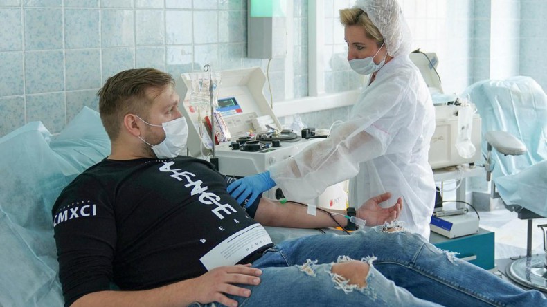 Количество доноров плазмы в Москве достигло 540